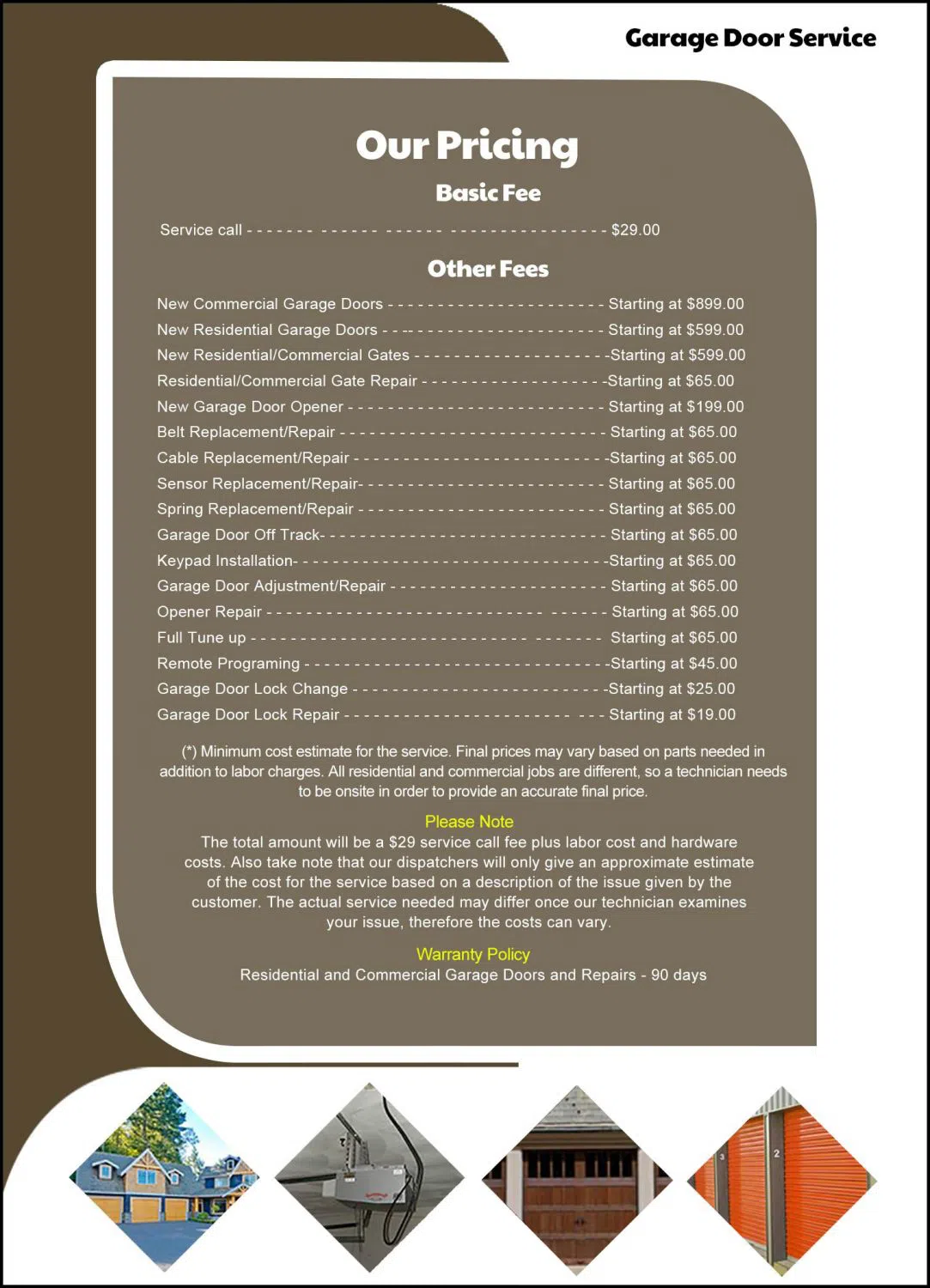 State Garage Door Service Minneapolis, MN 612-483-9521